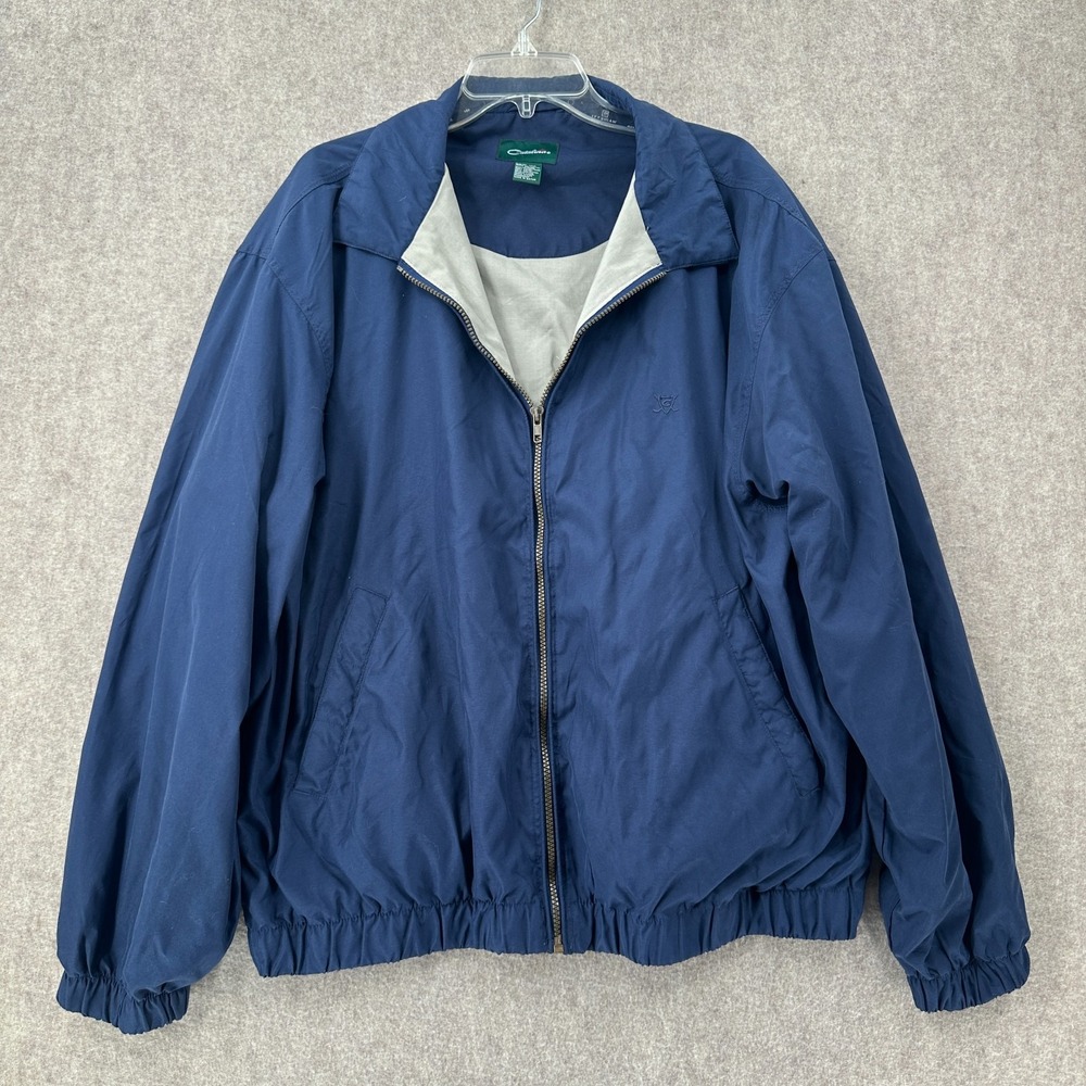 Vintage Catalina Windbreaker Jacket‎ Mens XL Outdoor Casual Blue